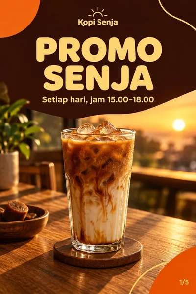 1/5: Senja promo